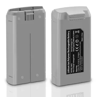 COOLSHOW Intelligent Flight Mini 4K/Mini 2 Akku Mini 2 SE Akku Ersatz 2400mAh 2 Stück Drohne Akku 31 Minuten Maximale Flugzeit Kompatibel mit DJI Mini 2,Mini 2 SE,Mini SE,Mini 4K