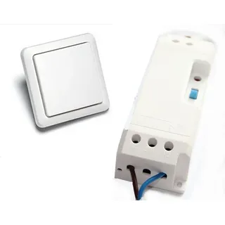 diw-funk WeBaSo Intertechno YWT-8500 Funk-Türöffner-Modul inkl. Funk-Wandsender – Ergänzung für bestehenden elektrischen Türöffner (benötigt bereits vorhandenen Türöffner)