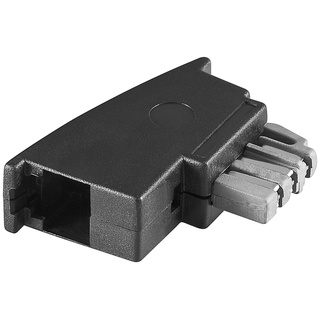 goobay TAE Adapter TAE-N-Stecker - RJ11/RJ14-Stecker (6P4C)