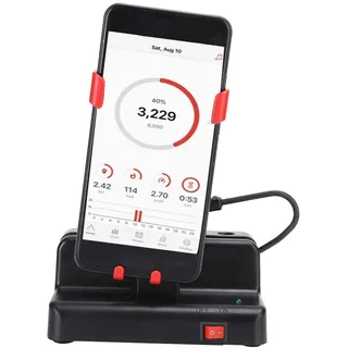 Schritte automatisch erfassen Handy Shaker Links/Rechts mit EIN/Ausschalter schwenken Schnelle Schritte Geräte Schrittzähler für Geräte