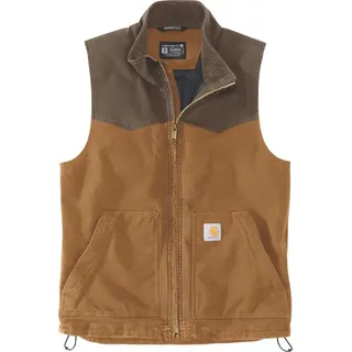 CARHARTT Montana Duck Vest 106433 - carhartt brown/coffee, M