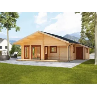 Wolff Finnhaus Ferienhaus Odenwald 70-B 10,12 x 8,75 m Natur 