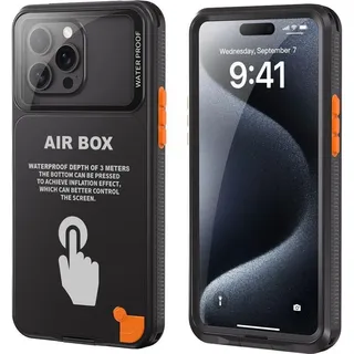 Wasserdichte Schutzhülle SHELLBOX AIRBOX 6.7, universell, schwarz - Schwarz