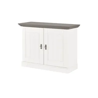 maison bleue Sideboard  Florian ¦ weiß ¦ Maße (cm): B: 118,5 H: 90,1 T: 48.0