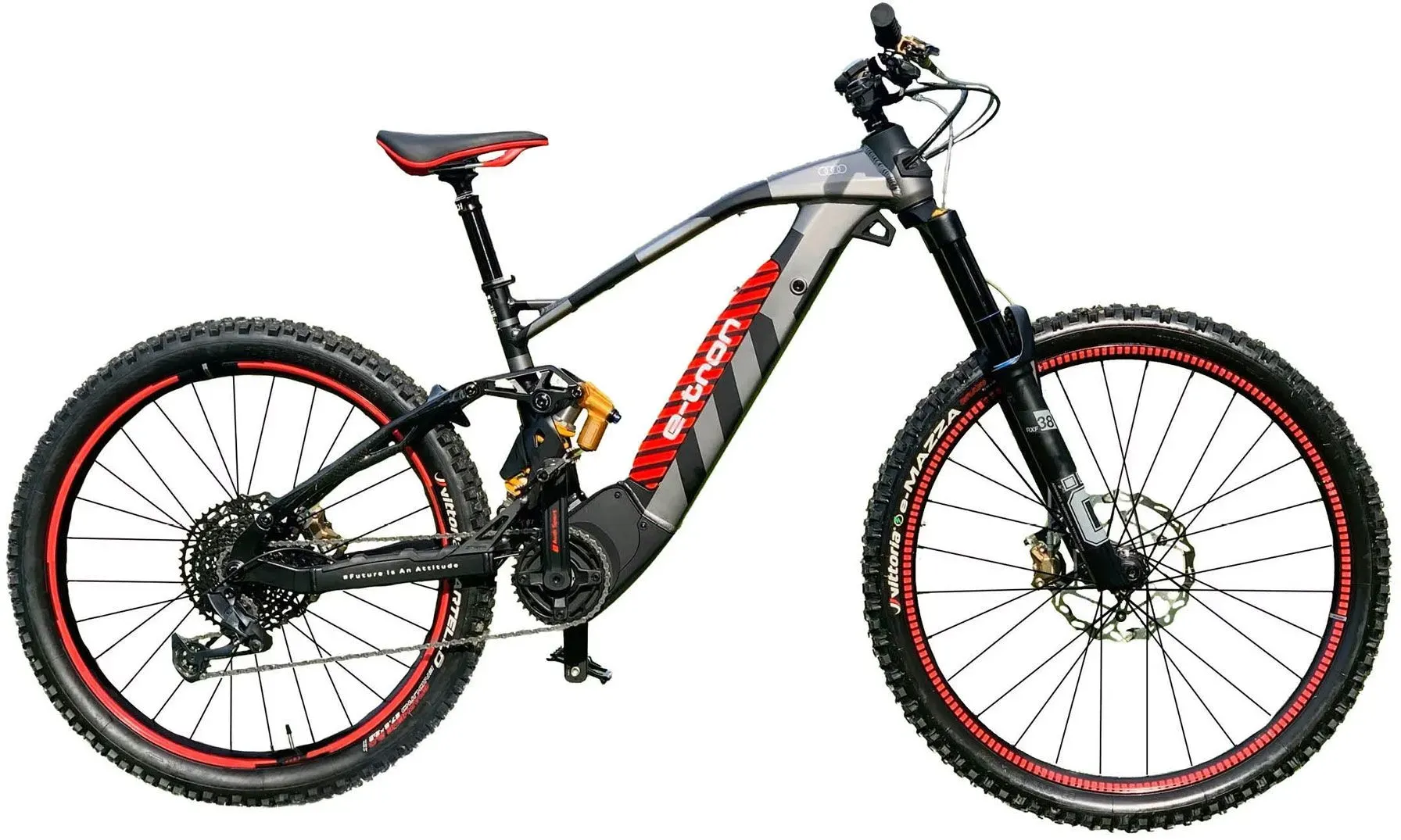 Audi electric mountain bike powered by Fantic Größe M 4J3050209A - M