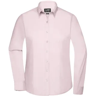 James & Nicholson Damen Langarm Bluse JN677" - James - Nicholson light-pink S"