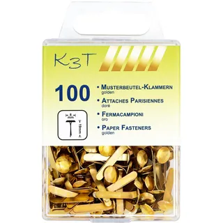 TSI K3T Musterbeutelklammern, 100er Packung, Art.Nr. 48349