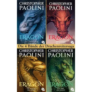 Eragon Band 1-4: Das Vermächtnis der Drachenreiter / Der Auftrag des Ältesten / Die Weisheit des Feuers / Das Erbe der Macht (4in1-Bundle) von Christo