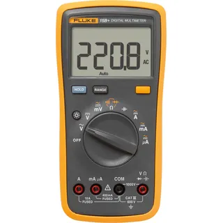 Fluke 15B+ digital CAT III 600V) Anzeige (Counts): 4000