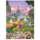 Komar Disney Edition 4 Fototapete Disney Princess Sunset  (4 -tlg., B x H: 184 x 254 cm, Papier)