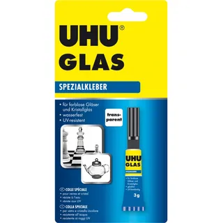 UHU Glas Spezialkleber Transparent 3 g