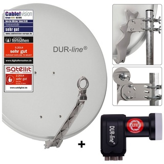 DUR-line DUR-line Select 75/80 G + +Ultra Quattro LNB - LNB Set Sat-Spiegel