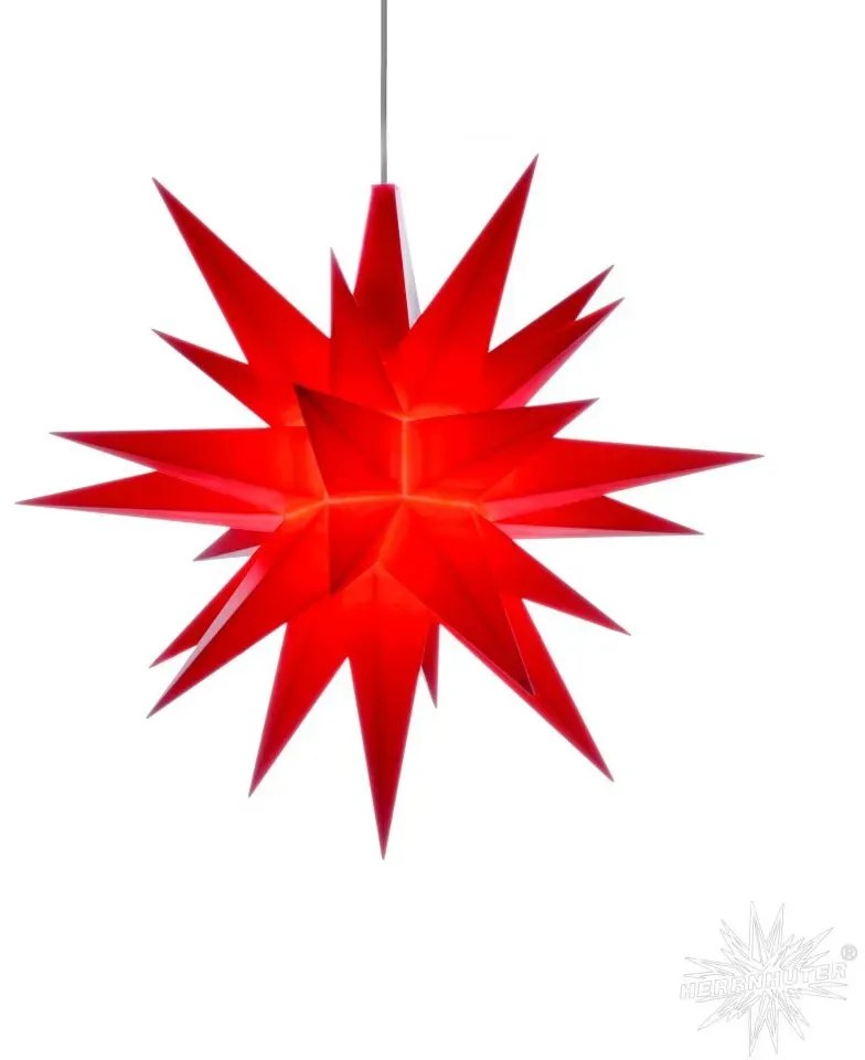 Herrnhuter Sterne 13 cm rot LED