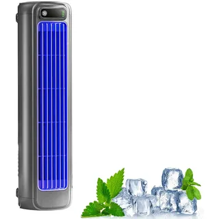 Solyball Cooling Ace Mini-Ventilator für Schreibtisch, tragbar, leise, kompakter persönlicher Ventilator für Büro, Wohnheim, Schreibtisch und Bett (grau)