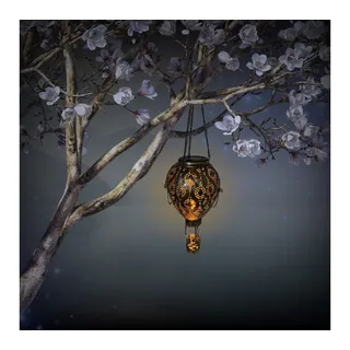 ABC home | Solar Heißluftballon | LEDs | Solarpanel | Lichtsensor | Flammeneffekt