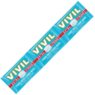 zuckerfrei Vivil Extra Strong Spearmint Menthol Pastillen zuckerfrei 75g