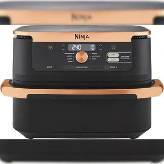 Ninja Foodi FlexDrawer AF500EUCP 10,4 l schwarz/kupfer