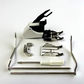 Gehfuß mit Steppführungen P60445 passend für Bernina Old Style Maschinen 830 930,730, 900,910, 930, 931,932, 940, 950