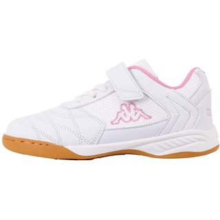 Kappa Kinder Hallenschuhe DAMBA K 260765K White/Rose 25 - 25 EU