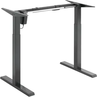 Ergo Office Höhenverstellbarer Schreibtisch Grau