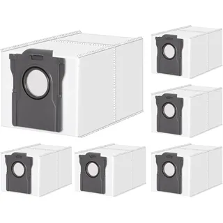 Rrochio Saugroboter Zubehör,6er Pack Staubbeutel für Dreame X40 Ultra, X40 Ultra Complete, X30 Ultra, L40 Ultra, L20 Ultra Complete, L10s Ultra, L10 Ultra, L10S Pro Ultra, L10s Ultra Gen2, S20 Ultra