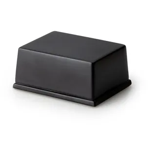 Continenta Butterdose für 250g Butter schwarz-matt