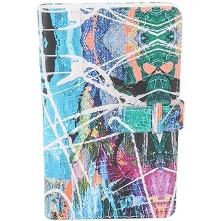 3-Zoll-Fotoalbum, PU-Leder, 96 Taschen, Album für Fujifilm 12/11 und Series 3-Zoll-Fotos, Kinokarten, Visitenkarten (Bunte Graffiti)