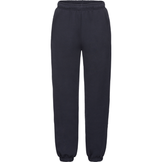 Fruit of the Loom KIDS PREMIUM ELASTICATED CUFF JOG PANTS - Unisex Kinder Jogginghose, deep navy, 140