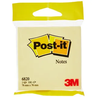 Post-it Haftnotiz 7100172243 76mm x 76 mm 70 g/qm, Gelb 100 Blatt
