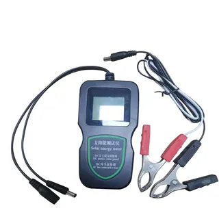 Solarpanelstester, Solar Panel Tester, Digital Sunlight Energy Messgerät Für Outdoors, Automobile, Landwirtschaft, Forschung, Flugzeuge, Straße, Hinterhof, Garten