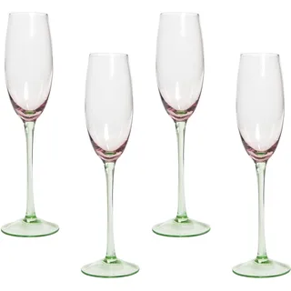 Champagnerflöten im 4er Set DIOPSIDE 200 ml Rosa