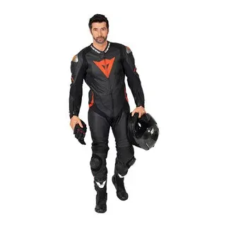 Dainese Laguna Seca 4 Lederkombi schwarz Herren, 50