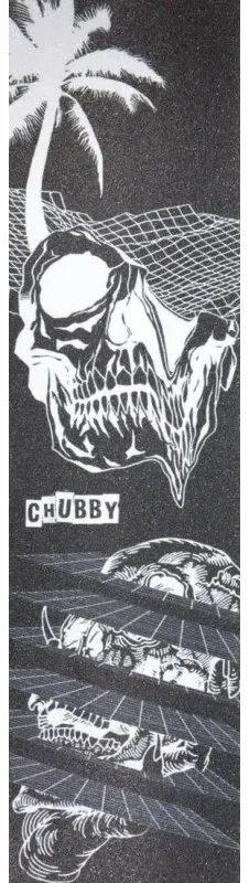 Chubby Scooter Griptape Tropical schwarz