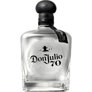 Don Julio 70 | Crystal Claro Añejo | premium gereifter Tequila aus Jalisco, Mexiko | 100 % blaue Agave | Jubiläumsedition | 35 % vol | Einzelflasche, 700 ml