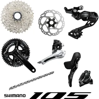 SHIMANO Gruppe 105 12 Fach / Kurbellänge 172,5 mm /52-36 Zähne
