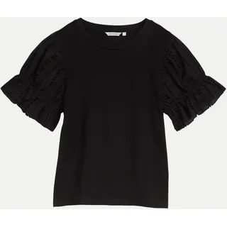Tom Tailor Loose Fit T-Shirt Schwarz M