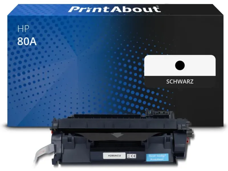Toner kompatibel mit HP 80A (CF280A) - Schwarz