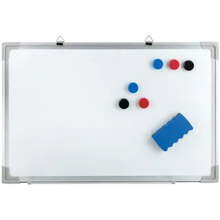 IDENA Whiteboard mit Zubehör 60x40cm