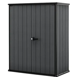 KETER Cortina Alto - Gartenschrank - 140x73.6x170.4 cm