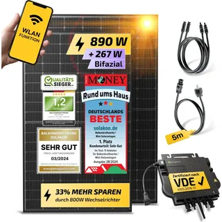 solakon Balkonkraftwerk onLite 800W 5 m Kabel