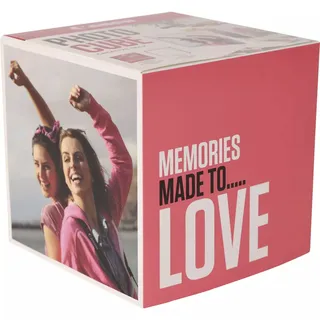 PP-201 Photo Cube Creative Pack White pink 40 Blatt (2311B075)