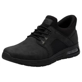 Rieker Slip-On Sneaker, Freizeitschuh, Halbschuh, Schlupfschuh mit gepolstertem Schaftrand Rieker schwarz
