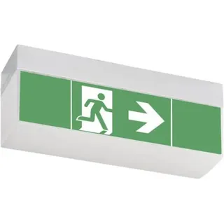 CEAG 40071354776 LED Fluchtweg-Notbeleuchtung Deckenmontage, Kettenmontage, Wandauslegermontage links, rechts, runter