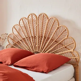 sweeek Kopfteil aus Rattan, naturfarben - sweeek