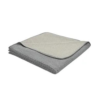 IBENA Wohndecke Sommerdecke , grau , Baumwollmischgewebe , Maße (cm): B: 150