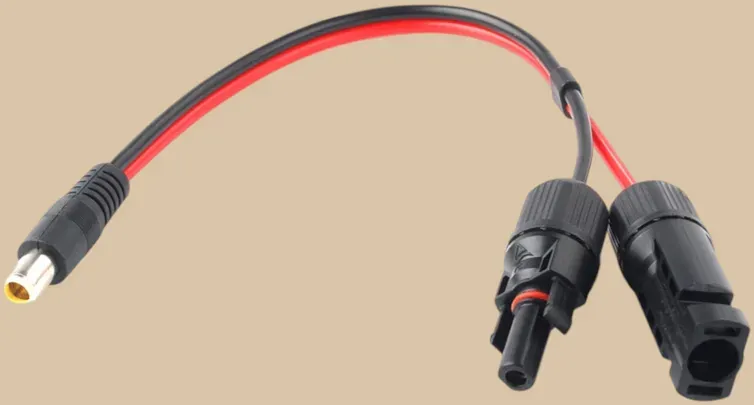 X-TRA Solar-Adapter MC4 auf DC-Rundstecker