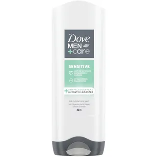 Dove Men+Care 3-in-1 Duschgel Sensitive Duschgel für Körper, Gesicht und Haar für empfindliche Haut 250 ml
