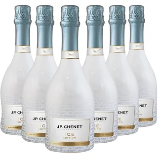 JP Chenet - Ice Edition Weiß Schaumwein Halbtrocken, Wein aus Frankreich (6 x 0, 75 L)