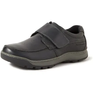 Hush Puppies Herren Casper Mokassin, Schwarz , 45 EU