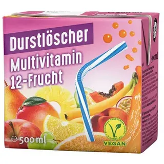 Durstlöscher Fruchtsaftgetränk Multivitamin 0,5 l